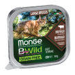 monge gatto bwild grain free large breeds bufalo 100gr (vaschetta)