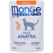 monge monoprotein paté anatra gatti adulti 85 g mangime