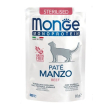 monge cat steril pate manzo85g