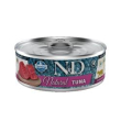 n&d cat um natural tuna 80gr tonno complementary food