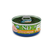 n&d natural pollo - mangime complementare per gatti adulti 70 gr