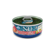 n&d natural tonno e salmone - mangime complementare per gatti adulti 70 gr