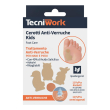 tecniwork cerotti per verruche mani and piedi 24 pezzi | trattamento per the rimozione di verruche e
