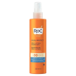 roc lozione spray solare corpo spf30+ idratante 200ml