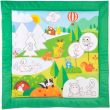 chicco colour mat foresta - tappeto da colorare
