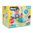 chicco sort & surprise turtle tartaruga incastra e tira 1-4 anni, 1 pezzo