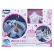 chicco rainbow sky 2in1 - giostrina  culla arcobaleno rosa