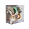 chicco gioco fune passeggio, doudou morbido con 3 giochi attività, 0m+, per passeggino e comfort de