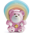 chicco orsetto arcobaleno rosa - proiettore musicale