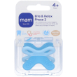 mam bite&relax fase 2 mini dentaruolo azzurro 4m+ 1 pz altro