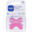 mam bite&relax fase 2 mini dentaruolo rosa 4m+ 1 pz altro