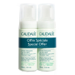 caudalie vinoclean schiuma detergente duo 2x150ml