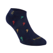 socks for you bamboo freedom flash blu navy  l