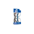 occhiale da lettura premontato prontixte twin7 nero azzurro +2,50 diottrie