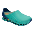 scholl evoflex zoccoli uomo smeraldo/blu numero 35