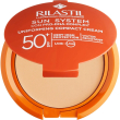 rilastil crema solare viso 50+ spf compatta uniformante sun system protezione molto alta n. 01 beige
