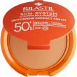 rilastil crema solare viso 50+ spf compatta uniformante sun system protezione molto alta n. 03 bronz