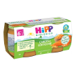 hipp biologico, omogeneizzato carota e lenticchie, 2 x 80 g