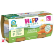 hipp bio omogeneizzato carote/lenticchie 2x80 g