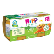 hipp biologico, omogeneizzato di carota e ceci, 2 x 80 g