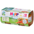 hipp bio omogeneizzato carote ceci 6+m 2x80 g pappa