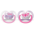 avent succhietto ultra air 0-6 mesi femmina mamma farfalla 2 pezzi