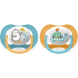 avent ultra air animals 6 18 m+ 2 succhietti in silicone pinguino/tartaruga
