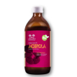 salugea - succo di acerola biologico 100% puro flacone in vetro scuro confezione 500 ml