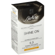 bionike shine on - trattamento colorante capelli 5.3 castano chiaro dorato
