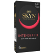skyn - intense feel con rilievi stimolanti confezione 6 profilattici