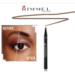 rimmel london - penna sopracciglia pro micro  24h , 002 soft brown