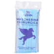 gammadis mascherina chirurgica en14683 colore blu 10 pezzi pz masch
