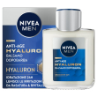 nivea men anti-age hyaluron balsamo dopobarba 100 ml, dopobarba uomo idratante per pelli mature