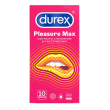 durex pleasure max 10pz