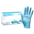 guanti nitrile azzurro senza polvere l 100 pezzi