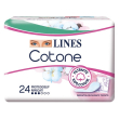 lines cotone bio salvaslip ripiegati 24 pezzi