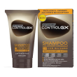 just for men control gx 2 in 1 shampoo colorante graduale con balsamo, 118 ml