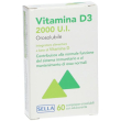 sella vitamina d3 2000 u.i. integratore alimentare 60 compresse