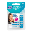 tepe easypick m/l blu, 12 pezzi - spazzolini interdentali con silicone, pulizia efficace, igiene ora