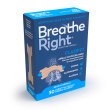 breathe right cerottini nasali classici grandi 30 pezzi, sollievo nasale