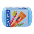 curaprox be you travel set blu, set da viaggio, igiene orale completa
