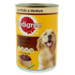 pedigree straccetti pollo verdure 400gr lattina 149142