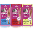 whiskas sticks 3pz 6gr salmone 238455