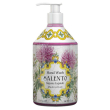 maioliche - sapone liquido salento 500 ml - deterge e profuma le mani con fragranza di agrumi e flor