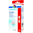 pietrasanta - sterirap strip adesivo sutura ferite 32x8mm 10 pz