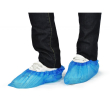 copriscarpe in cpe goffrato azzurro con elastico bericah 100 pezzi