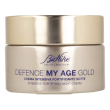 bionike defence my age gold crema intensiva fortificante notte anti-age viso pelli mature