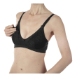 mammy reggiseno cotone allattamento nero 5d - confortevole e pratico per l'allattamento materno