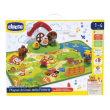playset animali della fattoria chicco, tappeto gioco interattivo bilingue, educativo con 6 personagg