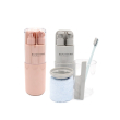 beautytime cleo the toylet travel set nero kit da viaggio per il bagno